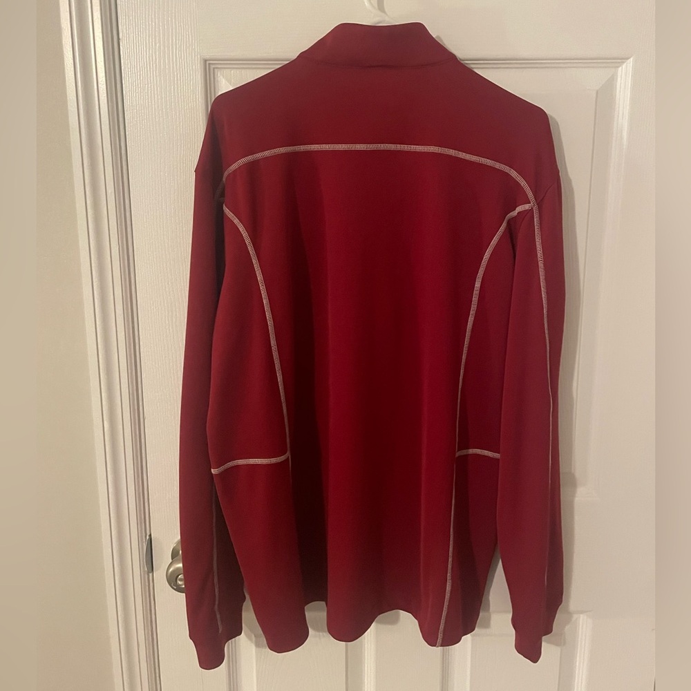 Columbia Golf SIU Salukis 1/4 Zip Pullover Jacket Maroon Men's Large - Picture 2 of 3